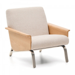 Beež &scaron;enillist tugitool Amsen - Kave Home