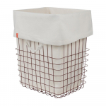 Burgundiapunane metallist pesukorv 64 l Store-It - Mette Ditmer Denmark