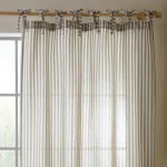 Hall kardin 140x229 cm Zanzibar Woven Stripe - Pineapple Elephant