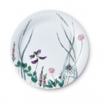Valge portselanist magustoidutaldrik &oslash; 22 cm Hammersh&oslash;i Summer - K&auml;hler Design