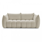 Beež bukleekangast diivan 234 cm Azra - Bobochic Paris