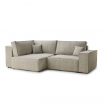 Beež &scaron;enillist panipaigaga nurgadiivanvoodi (vasak nurk/L-kujuline) Tonga - Maison de R&ecirc;ve