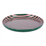 Roheline/heleroosa raudtaldrik &oslash; 22 cm Animado - PT LIVING