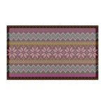 Matt taaskasutatud plastist 40x70 cm Fair Isle - Artsy Doormats