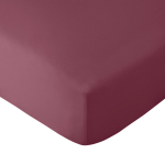 Burgundiapunane lina 90x190 cm So Soft Non Iron - Catherine Lansfield
