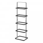 Must metallist jalatsiriiul Tower Shoe Rack - YAMAZAKI