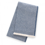 Sinine ruuduline puuvillane kangas , 140 x 180 cm Linen - Euromant