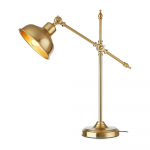 Kuldne laualamp Grimstad - Marksl&ouml;jd