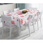 J&otilde;ululaudlina puuvillase seguga Punane , 140 x 180 cm Snowflakes - Minimalist Cushion Covers