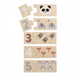 Puidust laste pusle (t&uuml;kkide arv 20) Numbers &ndash; Kindsgut