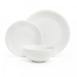 6-osaline komplekt valgeid portselanist n&otilde;usid Purita - Bonami Essentials