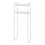 Valge metallist vannitoariiul 64x159 cm Sky Wash &ndash; Metaltex