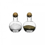 Tammepuust soola- ja pipratops, 200 ml Oval - Sagaform