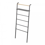 Must riidehoidja koos riiuliga Redel Tower - YAMAZAKI