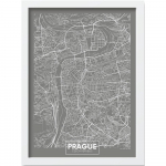 Plakat raamis 40x55 cm Prague - Wallity