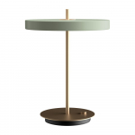 Heleroheline timmitav LED laualamp metallvarjundiga (k&otilde;rgus 41,5 cm) Asteria Table - UMAGE