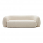 Kreem bukleekangast diivan 246 cm Martina - Kave Home