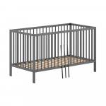 Antratsiitne m&auml;nnipuidust v&otilde;revoodi 70x140 cm DINO &ndash; Vipack