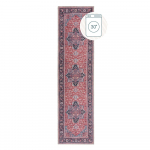 Burgundia v&auml;rvi pestav koridorivaip taaskasutatud kiududest 60x230 cm Windsor - Flair Rugs