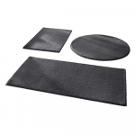 Tumehallid vannitoamatid 3 tk komplektis 50x90 cm - Mila Home