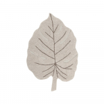 Beež pestav k&auml;sitsi kootud puuvillane laste vaip 120x180 cm Monstera Natural - Lorena Canals