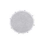 Helehall pestav k&auml;sitsi kootud puuvillane laste vaip &oslash;120 cm Bubbly - Lorena Canals