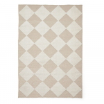 Valge-beež pestav vaip 160x230 cm Lyna Beige&White - Think Rugs