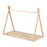 P&ouml;&ouml;gipuidust majakujuline lastevoodi koos voodip&otilde;hjaga 90x190 cm Maralis - Kave Home