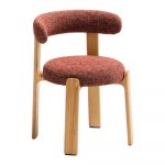 Punane tuhkpuidust s&ouml;&ouml;gitool Granite - Kave Home