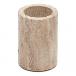 Beež kivikeraamikast hambaharjatops Macre - Kave Home