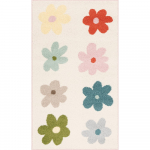 Elevandiluu v&auml;rvi laste vaip 80x150 cm Dazzy Cream - FD