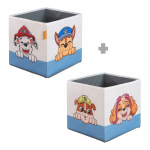 Riidest laste m&auml;nguasjade organisaatorid 2tk komplektis 27x27x27 cm Paw Patrol - Roba