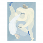 Plakat 50&times;70 cm Hold You - Blue &ndash; The Poster Club