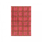 Punane pestav/k&auml;sitsi kootud puuvillane vaip 90x120 cm Tartan Vintage Red - Lorena Canals