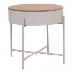 Metallist &uuml;mmargune abilaud &oslash; 40 cm Sisco &ndash; House Nordic