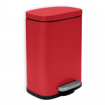 Punane terasest pr&uuml;gikast 5 l Akira - Spirella