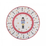 Punane &uuml;mmargune j&otilde;ulumotiiviga vaip &oslash; 160 cm Toy's Delight Nutcracker - Villeroy&Boch