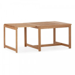 Naturaalsest tammepuidust kohvilaud 60x70 cm Unai - MOME