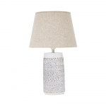 Beež laualamp tekstiilist varjuga (k&otilde;rgus 60,5 cm) Nairobi - Mauro Ferretti