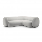 Helehall sametist nurgadiivan (parem nurk/L-kujuline) Kate - Micadoni