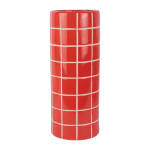 Punane keraamiline vaas (k&otilde;rgus 40 cm) Retro Tiles - PT LIVING