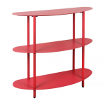 Punane metallriiul 90x82x28 cm Cool Retro - Leitmotiv