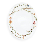 Portselanist kandik j&otilde;ulumotiiviga 22,5x28,5 cm Hammersh&oslash;i Christmas - K&auml;hler Design