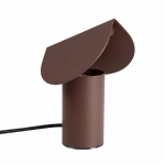 Pruun alumiiniumist LED-laualamp (k&otilde;rgus 15 cm) BISCUIT - Thoro