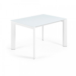 Kokkupandav s&ouml;&ouml;gilaud klaasist pinnaga 80x120 cm Axis - Kave Home