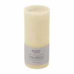 Kreemjas valge k&uuml;&uuml;nal Rust, p&otilde;lemisaeg 58 h Rustic - Rustic candles by Ego dekor