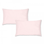 Roosad puuvillased padjap&uuml;&uuml;rid, 2 tk 50 x 75 cm Cotton Percale - Bianca