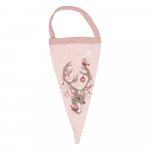 Komplekt 2 roosa puuvillast rippuvat kaunistust Dina - Green Gate