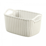 Valge hoiukorv , 3 l Knit - Curver