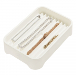 Valge ehtekorvija Eco Bin, 28,12 x 19,23 cm. - iDesign